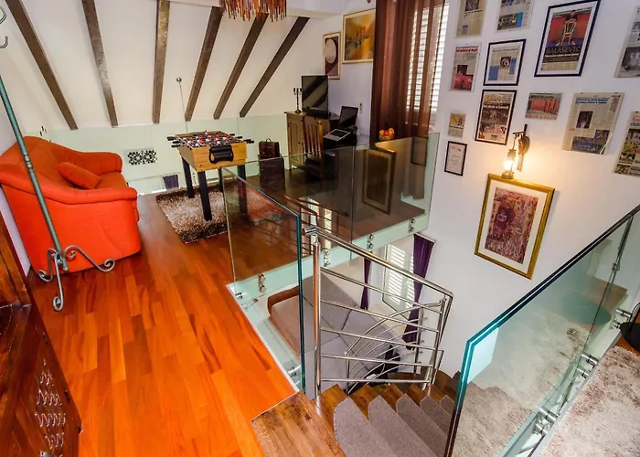 Апартаменты Mikica - Four Bedroom Duplex With Terrace And Partial Sea View